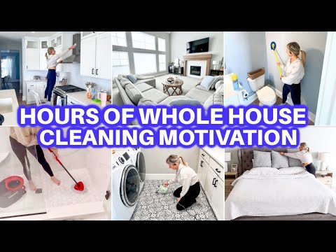 HOURS OF WHOLE HOUSE DEEP CLEANING | CLEAN WITH ME | CLEANING MOTIVATION |  JAMIE’S JOURNEY