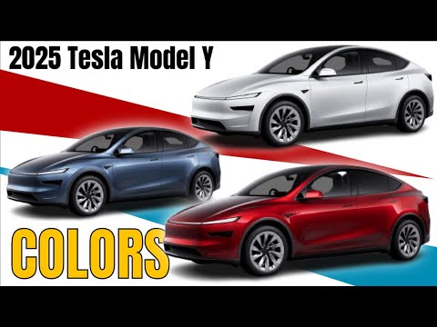 2025 Tesla Model Y Colors