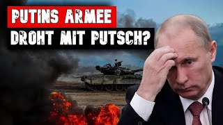 PUTINS ALBTRAUM: Droht nun ein Militärputsch?