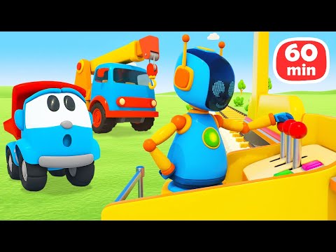 🚀 Robots bricoleurs en mission ! Fusée, château, train fantôme et aventures magiques 🎡🛠️