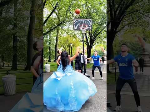 Street basketball #funny #haaha #foryou #funnyvideo