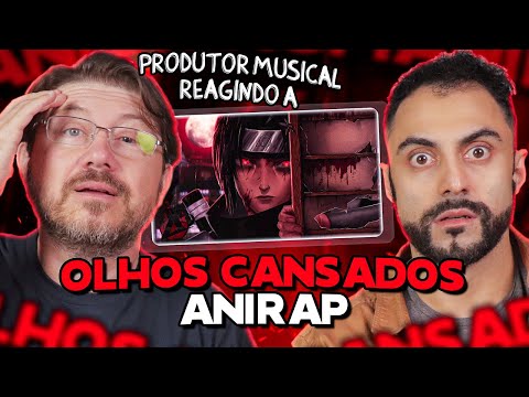REACT de ♪ Itachi Uchiha (Naruto) | Olhos Cansados | AniRap