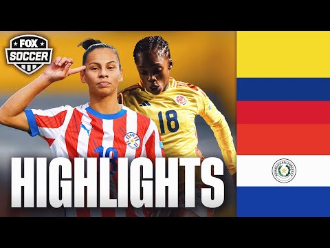 Colombia vs. Paraguay 2025 Copa América Femenina Highlights | FOX Soccer