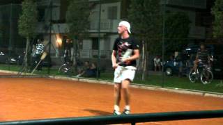 forehand return by Jan Solcani