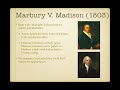 John Marshall and Judicial Review Concepts