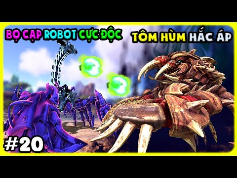 ARK MOD VÙNG ĐẤT QUÁI VẬT #20 THU PHỤC TÔM HÙM HẮC ÁM VÀ BỘ SKILL CỰC MẠNH CỦA BỌ CẠP - TÝ TIỀN TỈ