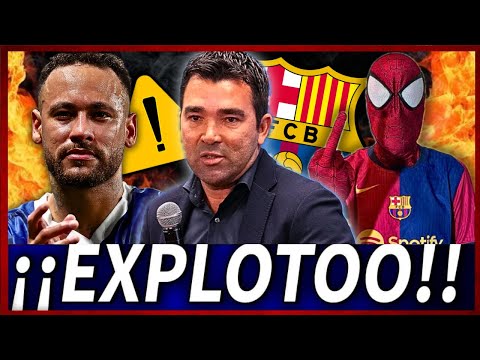 🤬¡EXPLOTO CON DECO! INSINÚA QUE NEYMAR PODRÍA VENIR AL BARCA - BOCHORNOSO