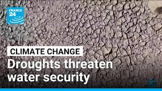 YouTube video thumbnail: Climate Change: Glacier Loss and Dry Rivers Threaten Water Security