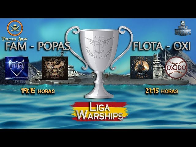 World of Warships - Liga Acero y Fuego