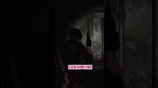 Chat was a little TOO obsessed with Leon on #residentevilrequiem #re9 #epochvtuber #horror