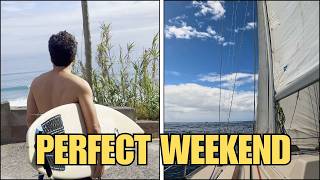 A Weekend in the Water | Surfing, Sailing & Spearfishing