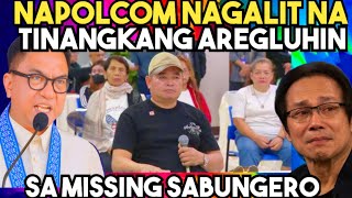LAGOT NA! NAPOLCOM NAGALIT NA! MAY GUSTONG AREGLUHIN ANG MISSING SABUNERO CASE