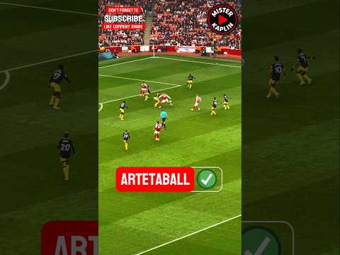 ARTETABALL IN FULL FLOW๐ช๐ช๐ฅ๐ฅ#arsenal #premierleague #footballskills #viralshorts #premierleagueshorts