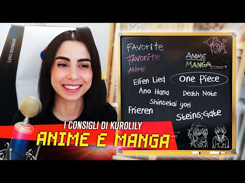 I MIEI ANIME E MANGA PREFERITI DI SEMPRE