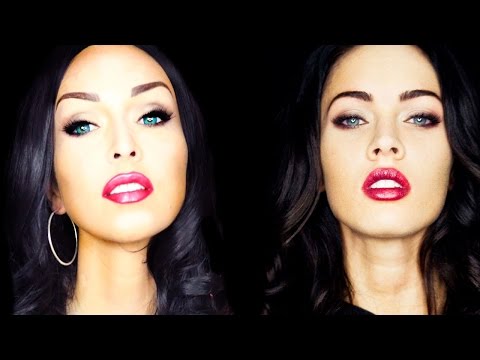 Megan Fox Makeup Tutorial Transformation
