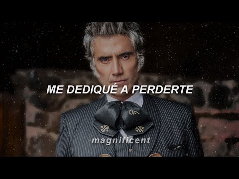 Alejandro Fernández - Me Dediqué a Perderte (Letra)