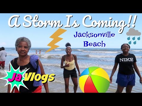 A Storm Is Coming! | Jacksonville Beach | Orlando...