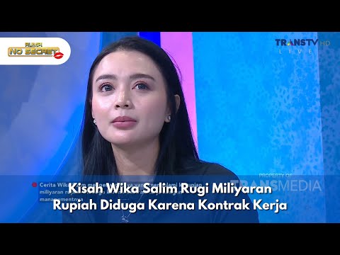 Kisah Wika Salim Rugi Miliyaran Rupiah Diduga Karena Kontrak Kerja - RUMPI NO SECRET (10/12/24) P1