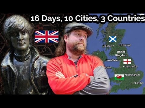 American Travels through the United Kingdom for 16 Days (UK Vlog Marathon)