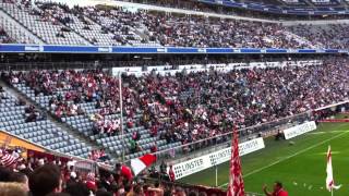 TSV 1860 München -1.FC Köln 30.03.2014 FC Köln Gästeblock