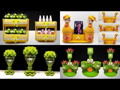 4 ide kreatif - Vas Bunga cuma dari botol bekas | Best Out of Waste