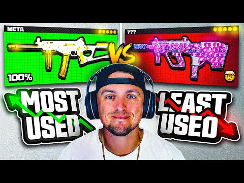 Most Used vs Least Used *BROKEN* META Loadouts in Warzone
