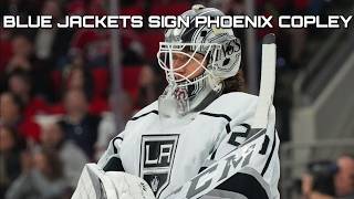 CBJ GETS A GOALIE | Blue Jackets sign Phoenix Copley