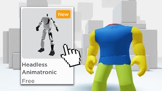 THESE NEW ITEMS GIVE FREE FAKE HEADLESS!! 😳