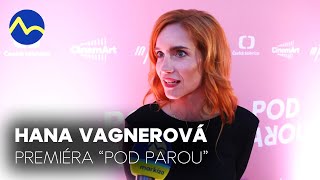 Hana Vagnerová na premiére filmu Pod parou v amfiteátri v Senci  | web markiza.sk