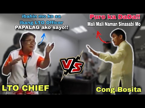 Isang Hepe Ng LTO Pumalag Kay Cong Bosita
