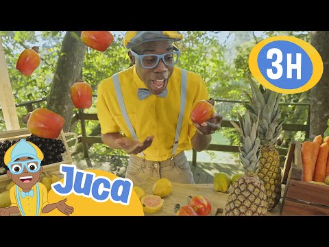 Juca planta e colhe Cajú! 🥭| HORA DO JUCA BRASIL! | Vídeos Educativos para Crianças