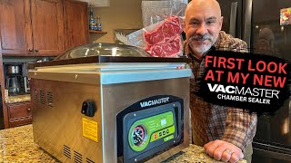 First look at my new VacMaster VP230 Chamber Vacuum Sealer - Say goodbye to freezer burned meat!