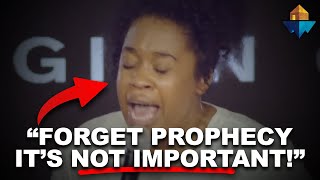 Woman pastor says "Forget Prophecy, It's Not Important!" What are your thoughts?? | SFP