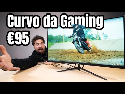 FYHXele Monitor Curvo da Gaming 2ms 75Hz a €95