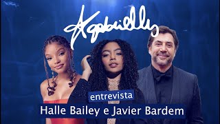 Any Gabrielly Convida Halle Bailey e Javier Bardem #APequenaSereia