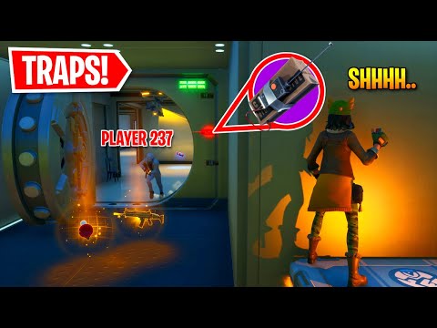 I Set Up Traps At Vaults In Fortnite