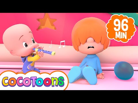 10 ovos na cama 🥚🥚 e mais músicas infantis em português com Cleo e Cuquin | Cocotoons Brasil