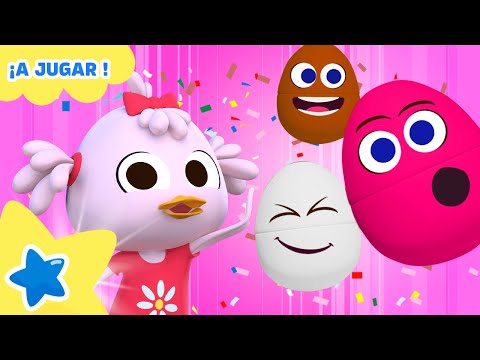 Huevos Sopresa Mix | CANCIONES DEL ZOO | Juegos para niños 🌈A Jugar