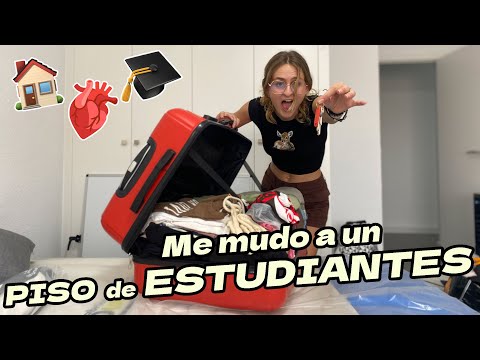 ME MUDO A UN PISO DE ESTUDIANTES 🏠📚 Mi nueva casa!!!