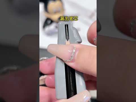 Eyebrow pencil cutting technique. ASMR video #asmrsounds #asmr