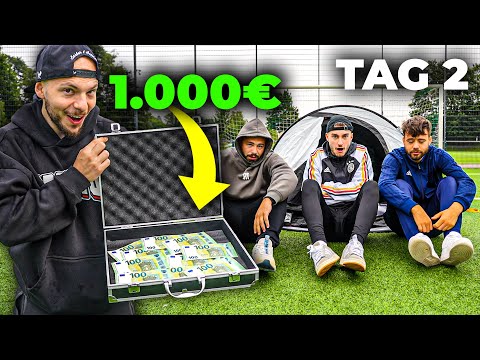 WER ALS LETZTES den FUßBALLPLATZ VERLÄSST GEWINNT 1.000€