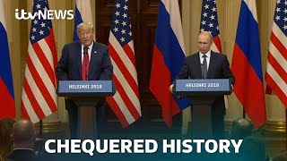 A closer look at the strange history of Donald Trump and Vladimir Putin's relationship | ITV News