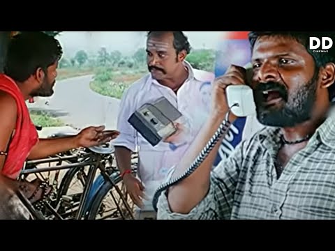 மூர்த்தி சைக்கிள் ஷாப் கஞ்சா கருப்பு காமெடி | Tamil Cinema | #ddcinemas