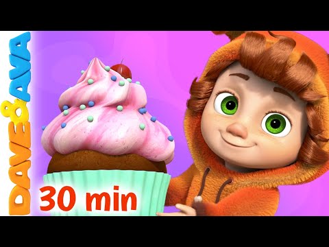🙃 Five Little Speckled Frogs and More Nursery Rhymes | Pat a Cake | Baby Songs by Dave and Ava 🙃