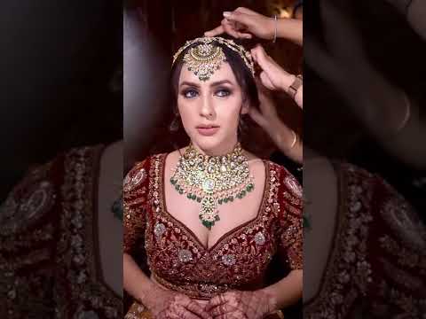 Stunning gorgeous bridal makeup | Makeup by Parul Garg #shorts #makeup #viral #short