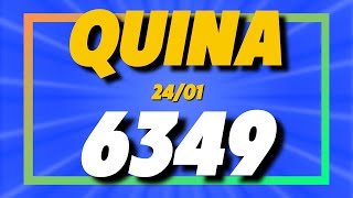 Resultado da Quina 6349