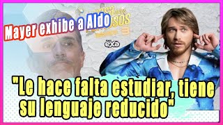 Sergio Mayer exhibe a Aldo de Nigris: "Le hace falta estudiar, tiene su lenguaje reducido"