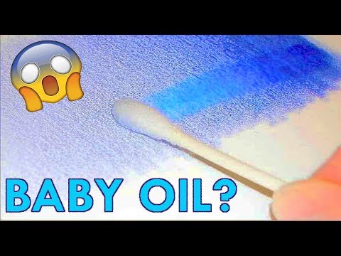 TESTING EVERYDAY PRODUCTS TO BLEND COLORED PENCILS