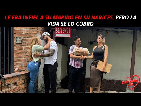 Le era infiel a su marido en su narices, pero la vida se lo cobro