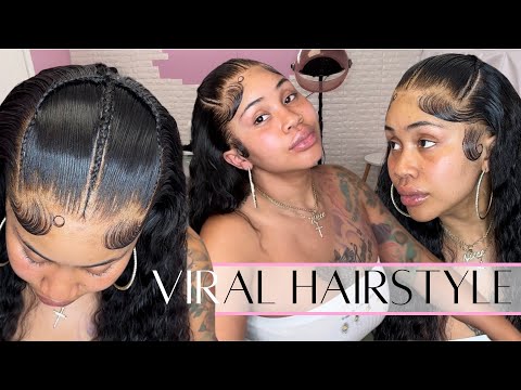 VIRAL 360 Wig Install!😍 | 24” Invisible Strap Loose Wave Unit w/ PERFECT LACE ft. Afsisterwig